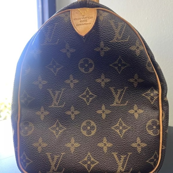 LOUIS VUITTON SPEEDY 30 HANDBAG MONOGRAM CANVAS - Picture 9 of 16